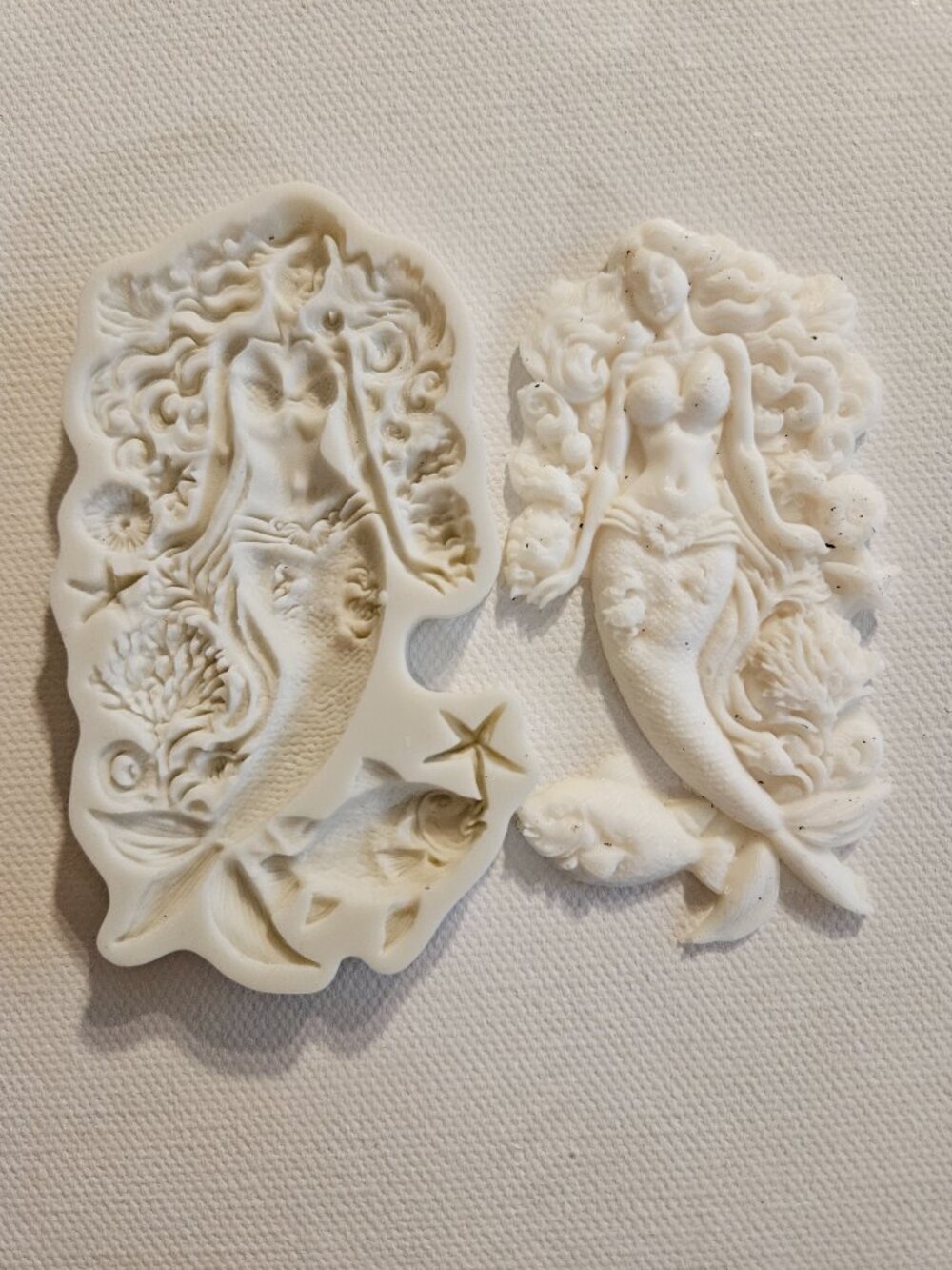 Mermaid Relief Silicone Mold